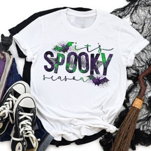Joanne W Other - It's Spooky Season Halloween Funny Graphic Shirt Unisex Fall Outfit T-Shirt
